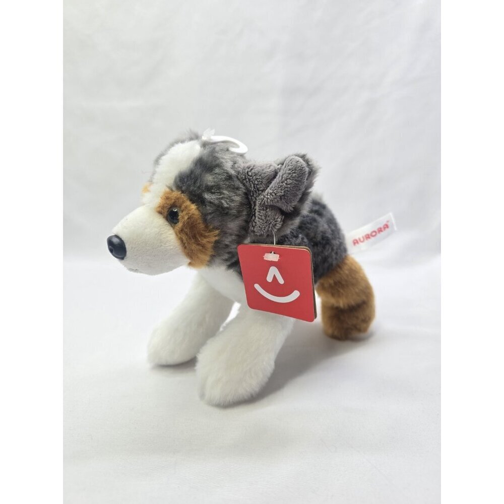 Aurora Mini Flopsie Australian Shepherd Multicolor- New With Tags